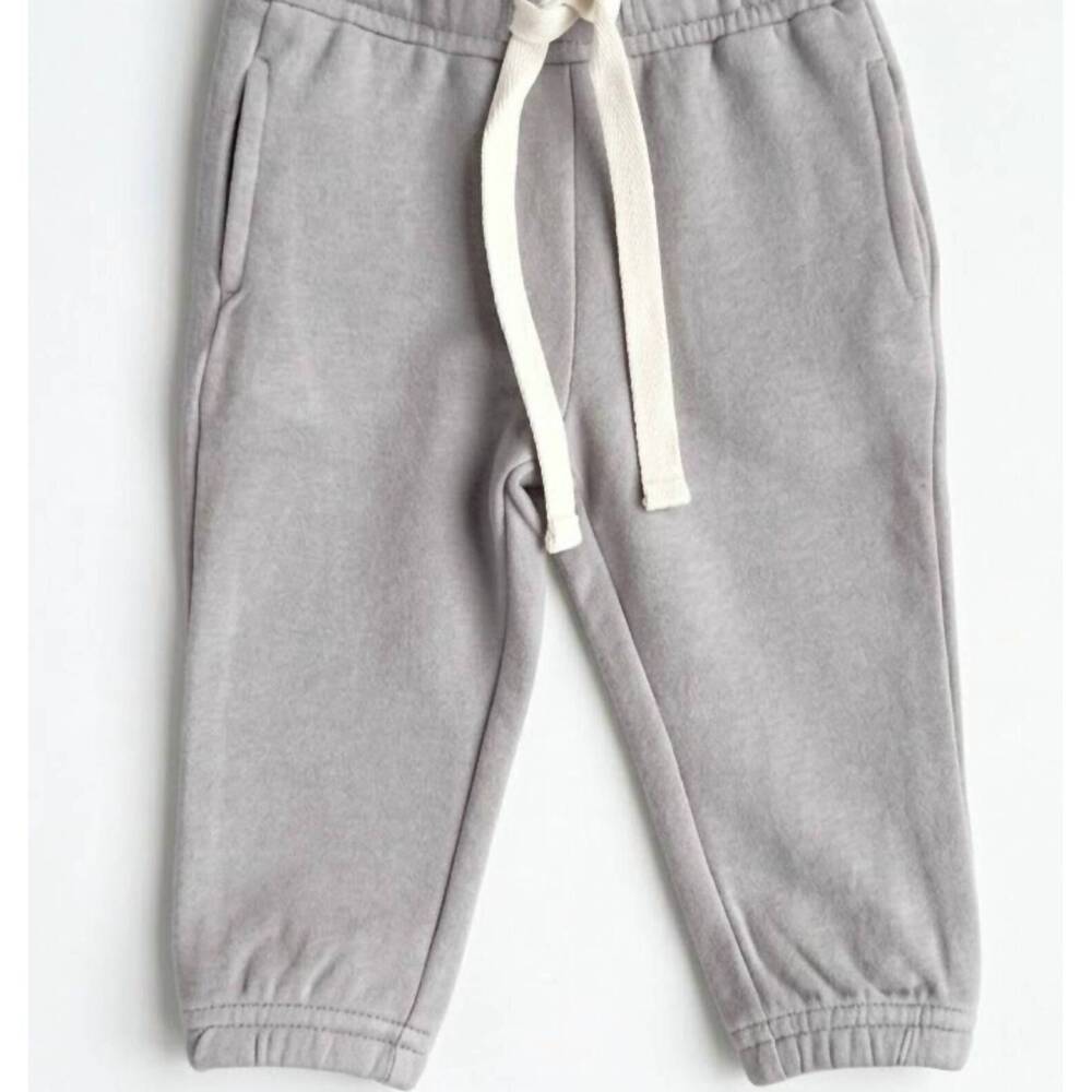 NEW BABYSPROUTS kid's drawstring jogger in gray wash
